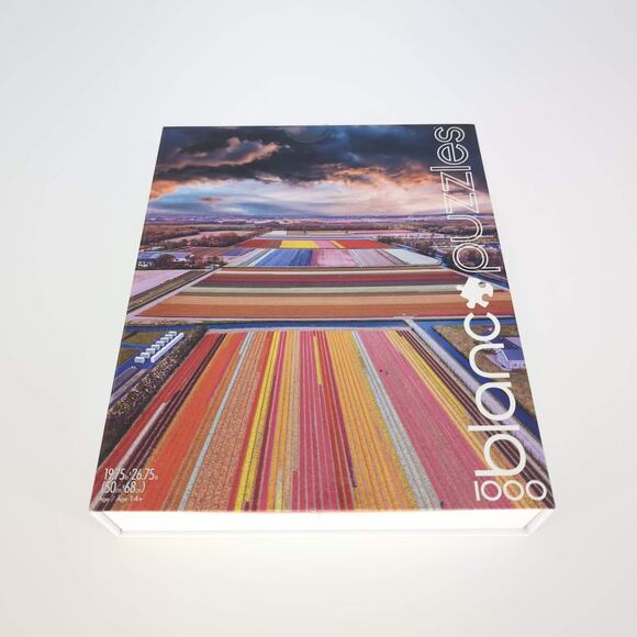 Blanc Buffalo Games Infinity Fields of the Netherlands 1000 Pieces Jigsaw Puzzle - Picture 3 of 12